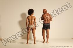 African dance reference poses of Holly & Ron