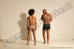 African dance reference poses of Holly & Ron