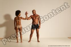 African dance reference poses of Holly & Ron