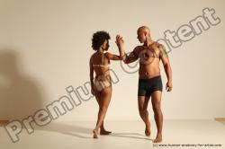 African dance reference poses of Holly & Ron