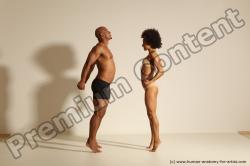 African dance reference poses of Holly & Ron