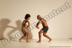 African dance reference poses of Holly & Ron