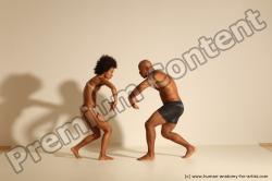 African dance reference poses of Holly & Ron