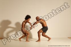 African dance reference poses of Holly & Ron