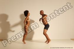 African dance reference poses of Holly & Ron