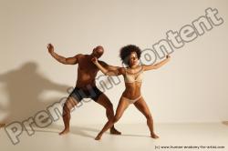 African dance reference poses of Holly & Ron