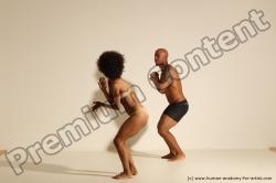 African dance reference poses of Holly & Ron