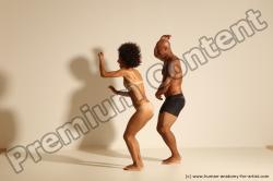 African dance reference poses of Holly & Ron