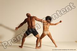 African dance reference poses of Holly & Ron