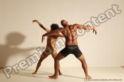 African dance reference poses of Holly & Ron