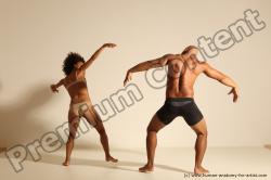 African dance reference poses of Holly & Ron