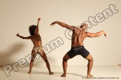 African dance reference poses of Holly & Ron