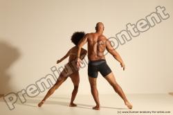 African dance reference poses of Holly & Ron