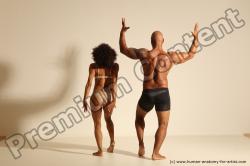 African dance reference poses of Holly & Ron