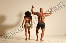 African dance reference poses of Holly & Ron