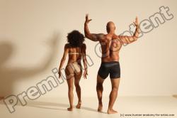 African dance reference poses of Holly & Ron