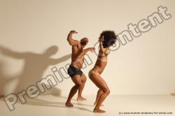 African dance reference poses of Holly & Ron