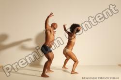 African dance reference poses of Holly & Ron