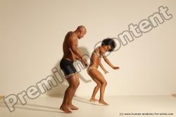 African dance reference poses of Holly & Ron