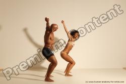 African dance reference poses of Holly & Ron