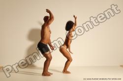 African dance reference poses of Holly & Ron