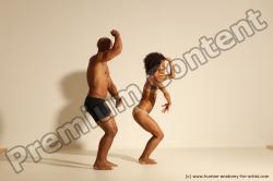 African dance reference poses of Holly & Ron