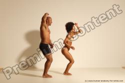 African dance reference poses of Holly & Ron