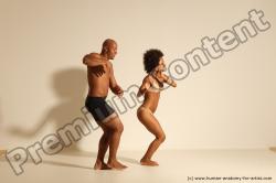 African dance reference poses of Holly & Ron