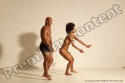 African dance reference poses of Holly & Ron