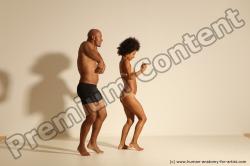 African dance reference poses of Holly & Ron