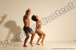 African dance reference poses of Holly & Ron