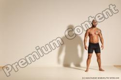 Underwear Man Dynamic poses Academic