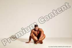 Underwear Man Dynamic poses Academic