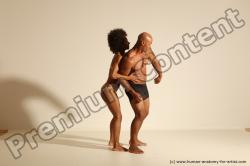 African dance reference poses of Holly & Ron