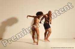 African dance reference poses of Holly & Ron