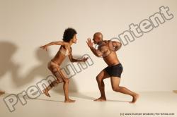 African dance reference poses of Holly & Ron