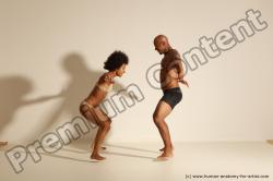 African dance reference poses of Holly & Ron