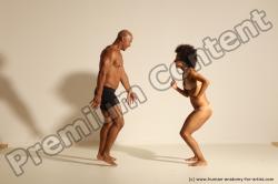 African dance reference poses of Holly & Ron