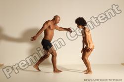 African dance reference poses of Holly & Ron