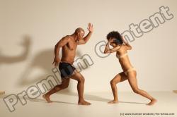 African dance reference poses of Holly & Ron