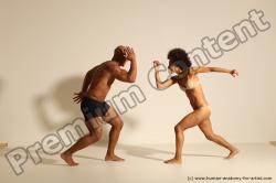 African dance reference poses of Holly & Ron