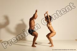 African dance reference poses of Holly & Ron