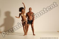 African dance reference poses of Holly & Ron