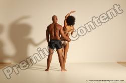 African dance reference poses of Holly & Ron