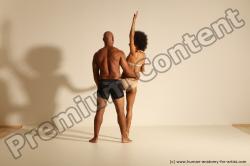 African dance reference poses of Holly & Ron