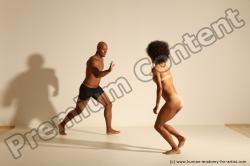 African dance reference poses of Holly & Ron