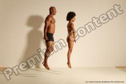 African dance reference poses of Holly & Ron