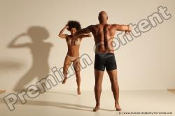 African dance reference poses of Holly & Ron