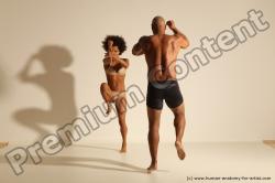 African dance reference poses of Holly & Ron