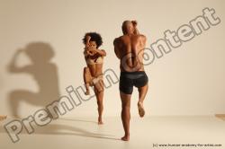 African dance reference poses of Holly & Ron